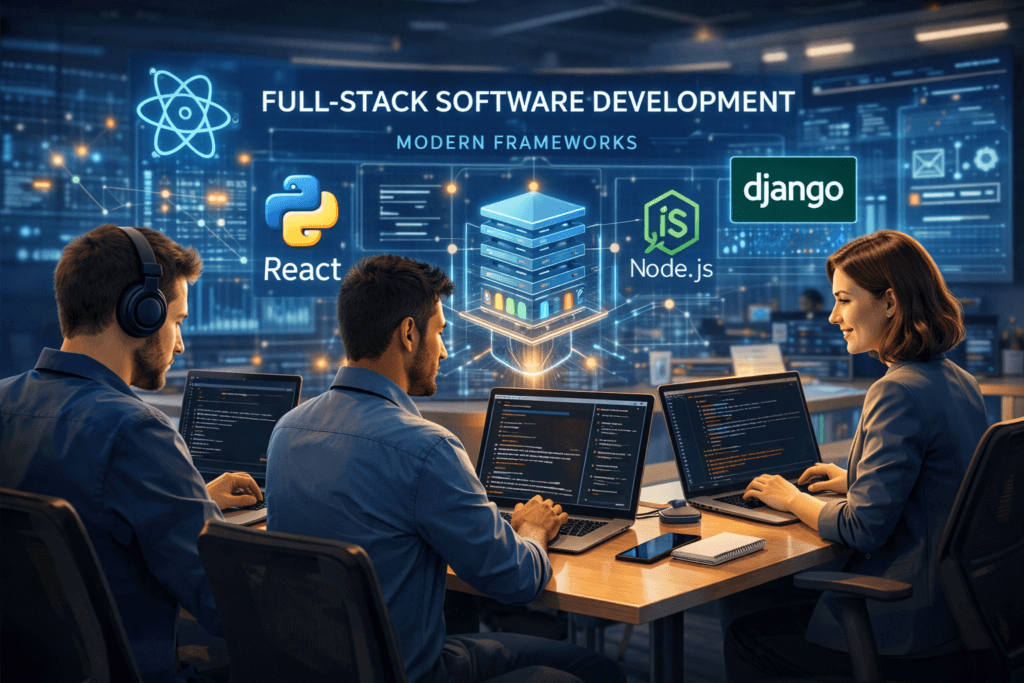 Full-Stack Software Development with Modern Frameworks
