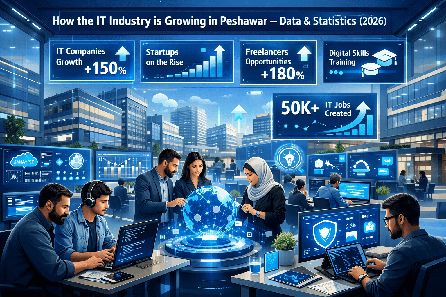 IT Industry is Growing in Peshawar